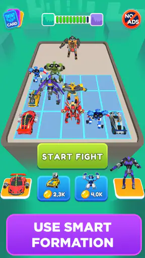 Merge Robot Master: Car Games screenshot 9