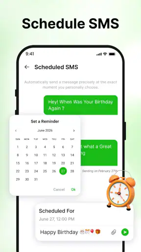 Messages Home: SMS Texting App screenshot 4