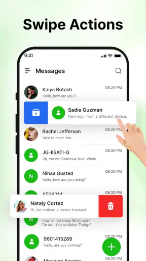 Messages Home: SMS Texting App screenshot 6