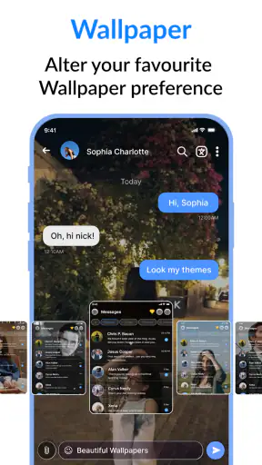 Messages : SMS & Private Chat screenshot 3
