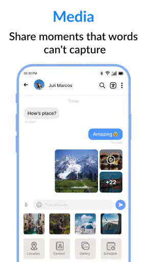 Messages : SMS & Private Chat screenshot 4
