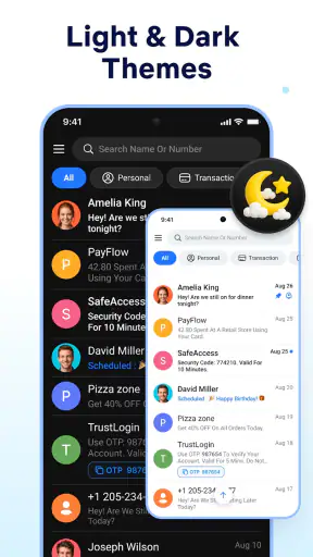 Messages - Text SMS Home screenshot 8