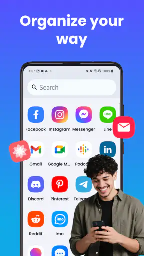 Messages: Text SMS Home App screenshot 6
