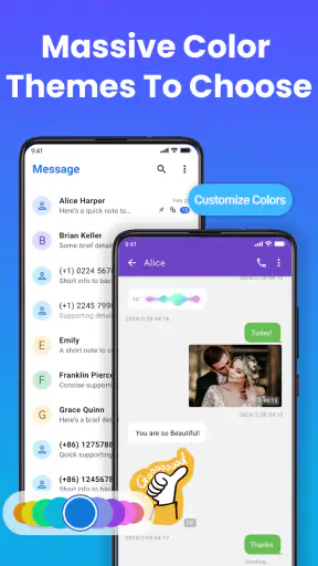 Messages: Text SMS Home App screenshot 8
