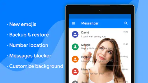 Messenger - Texting App screenshot 8
