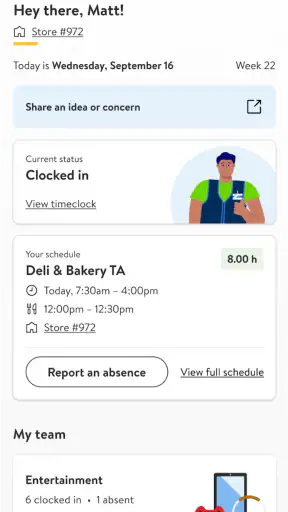 MyWalmart screenshot 2