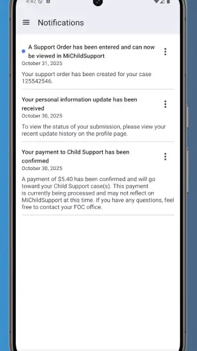 MiChildSupport screenshot 8