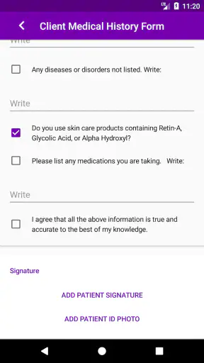 Microblading App screenshot 4
