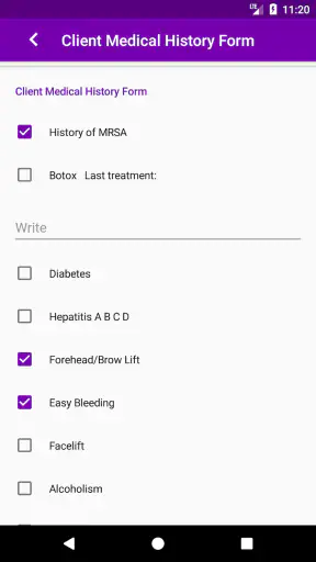 Microblading App screenshot 5