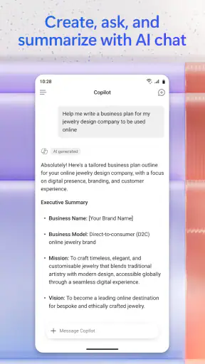 Microsoft 365 Copilot screenshot
