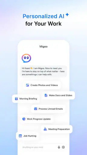 Migoo–Personalized AI For You screenshot 9