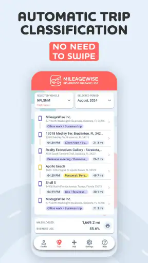 Mileage Tracker by MileageWise screenshot 11