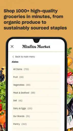Misfits Market Grocery App screenshot 2