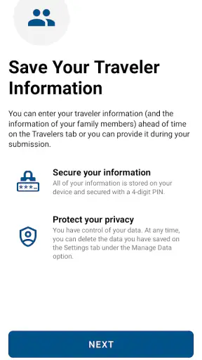 Mobile Passport Control screenshot 2