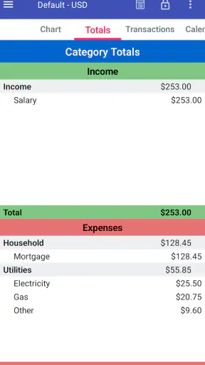 MoBill Budget and Reminder screenshot 3