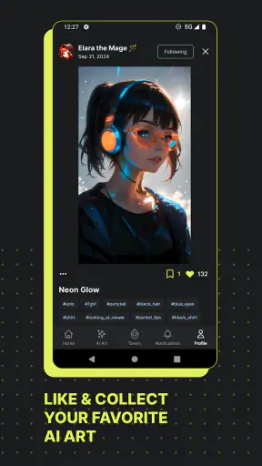 Moescape - Character AI & Art screenshot 5