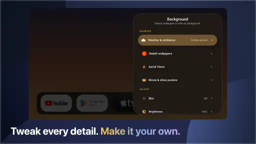 Monet Launcher - Android TV screenshot 10