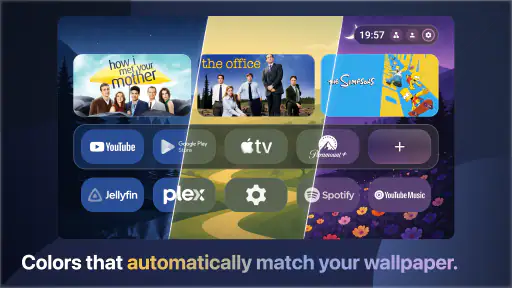 Monet Launcher - Android TV screenshot 7