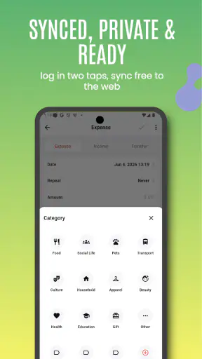 Money Eco: Budget / Expense screenshot 5