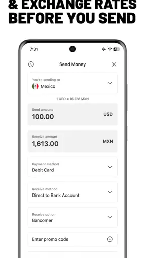 MoneyGram® Money Transfers App screenshot 4