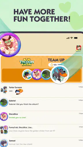 MONOPOLY GO!Chat screenshot 10