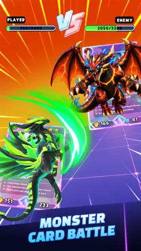 Monster Collector: Card Battle screenshot 1