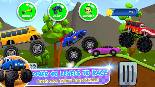 Monster Trucks Game for Kids 2 screenshot 10