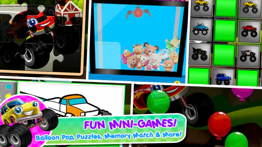 Monster Trucks Game for Kids 2 screenshot 9