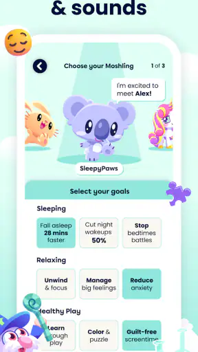 Moshi Kids: Sleep, Relax, Play screenshot 2