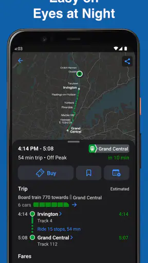 MTA TrainTime screenshot 4