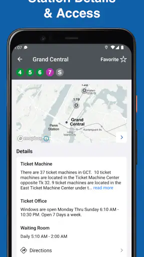 MTA TrainTime screenshot 6