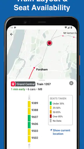 MTA TrainTime screenshot 7