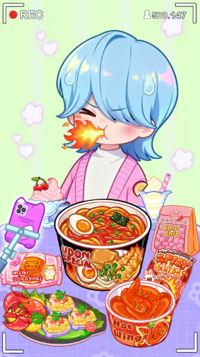 Mukbang ASMR: Idol Livestream screenshot 6