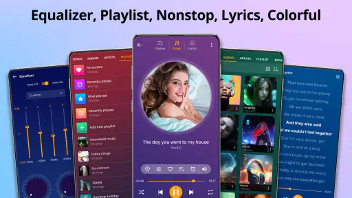 Music player screenshot