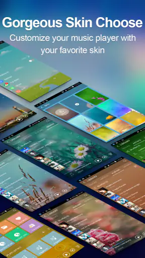 Music player screenshot
