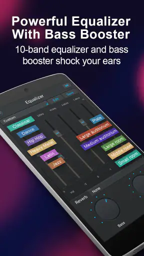 Music player screenshot