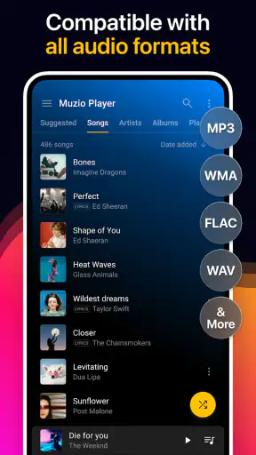 Muzio I Music Player & MP3 App screenshot 10