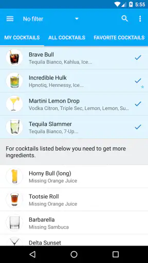 My Cocktail Bar Pro screenshot 2