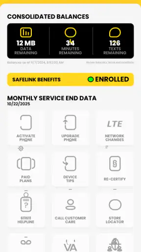My SafeLink screenshot 4