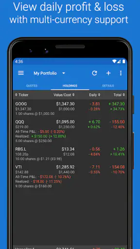 My Stocks Portfolio screenshot 6