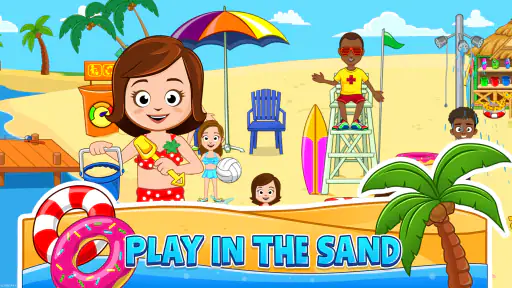 My Town : Beach Picnic screenshot 2