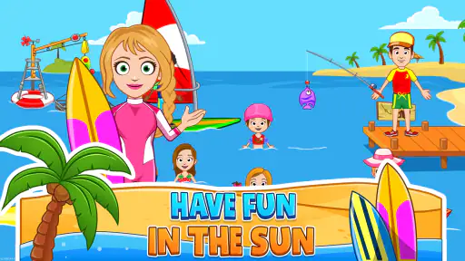 My Town : Beach Picnic screenshot 3