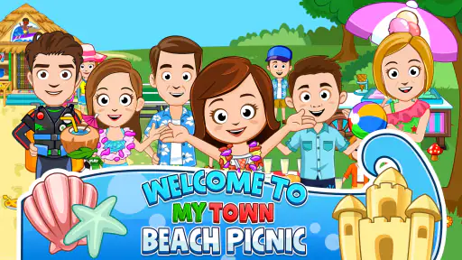 My Town : Beach Picnic screenshot 8
