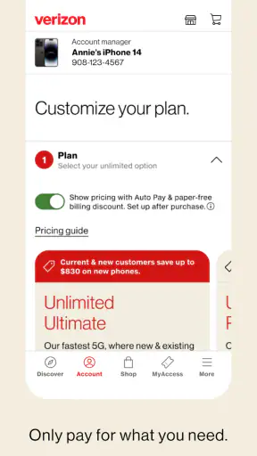 My Verizon screenshot 6