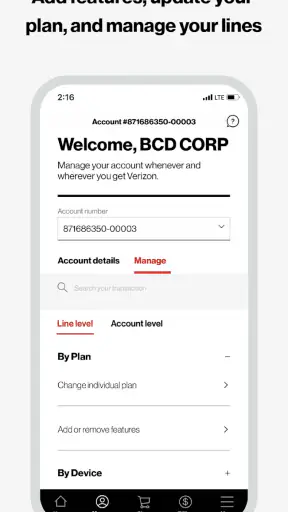 My Verizon For Business screenshot 2