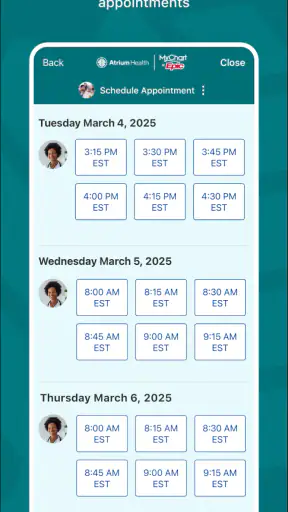 MyAtriumHealth screenshot 4