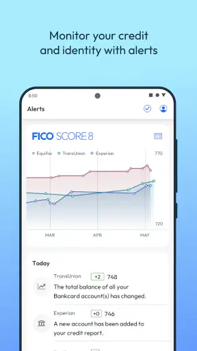 myFICO - Credit Score Tracking screenshot 2