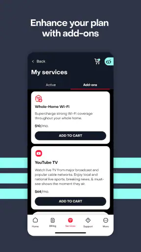 MyFrontier screenshot 3