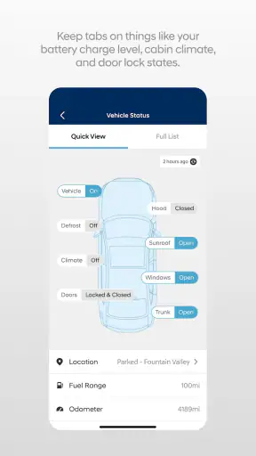 MyHyundai with Bluelink screenshot 3