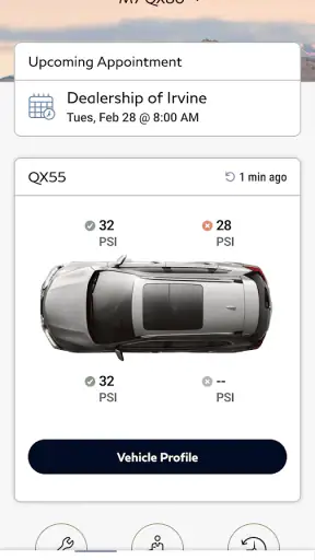 MyINFINITI App screenshot 5